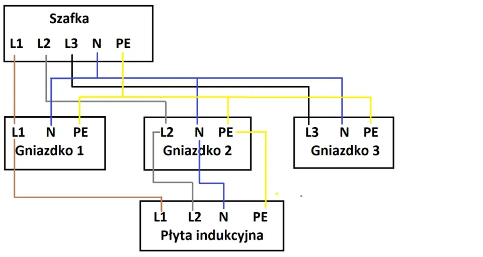 Podłączenie płyty indukcyjnej 230 V czy 400 V? Zasady i koszty